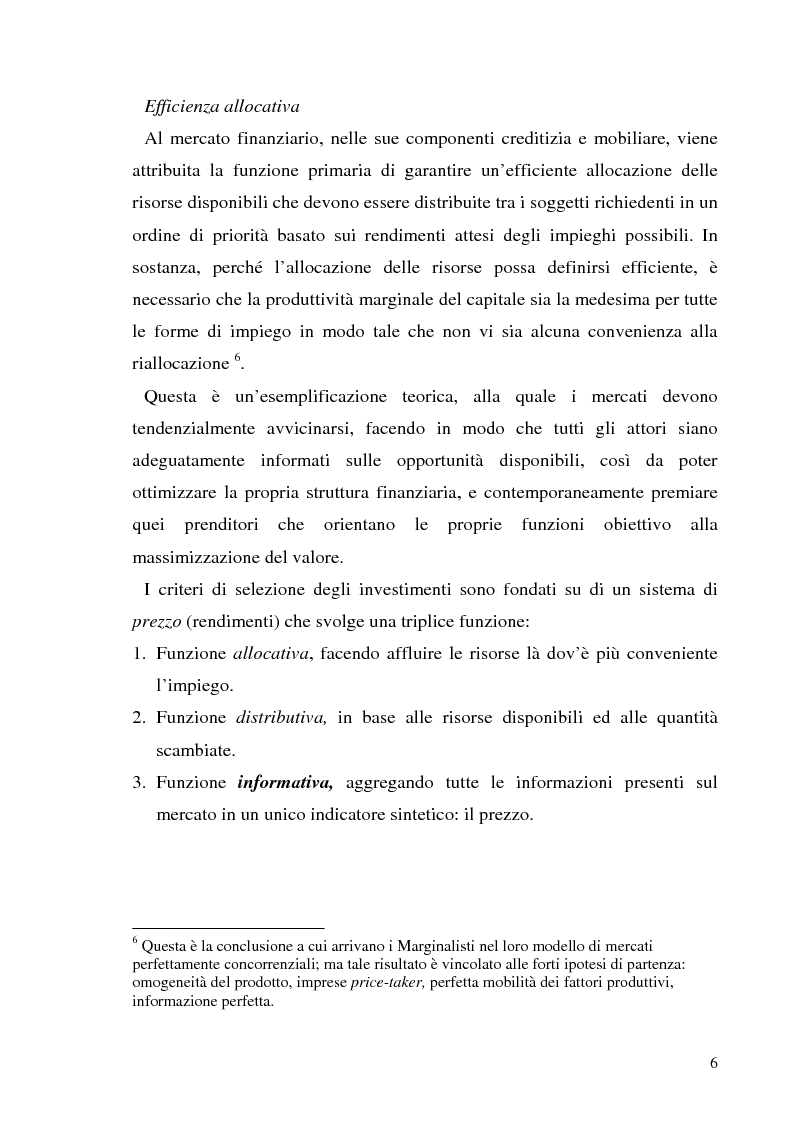 Anteprima della tesi: L'informazione societaria come veicolo del valore aziendale, Pagina 3