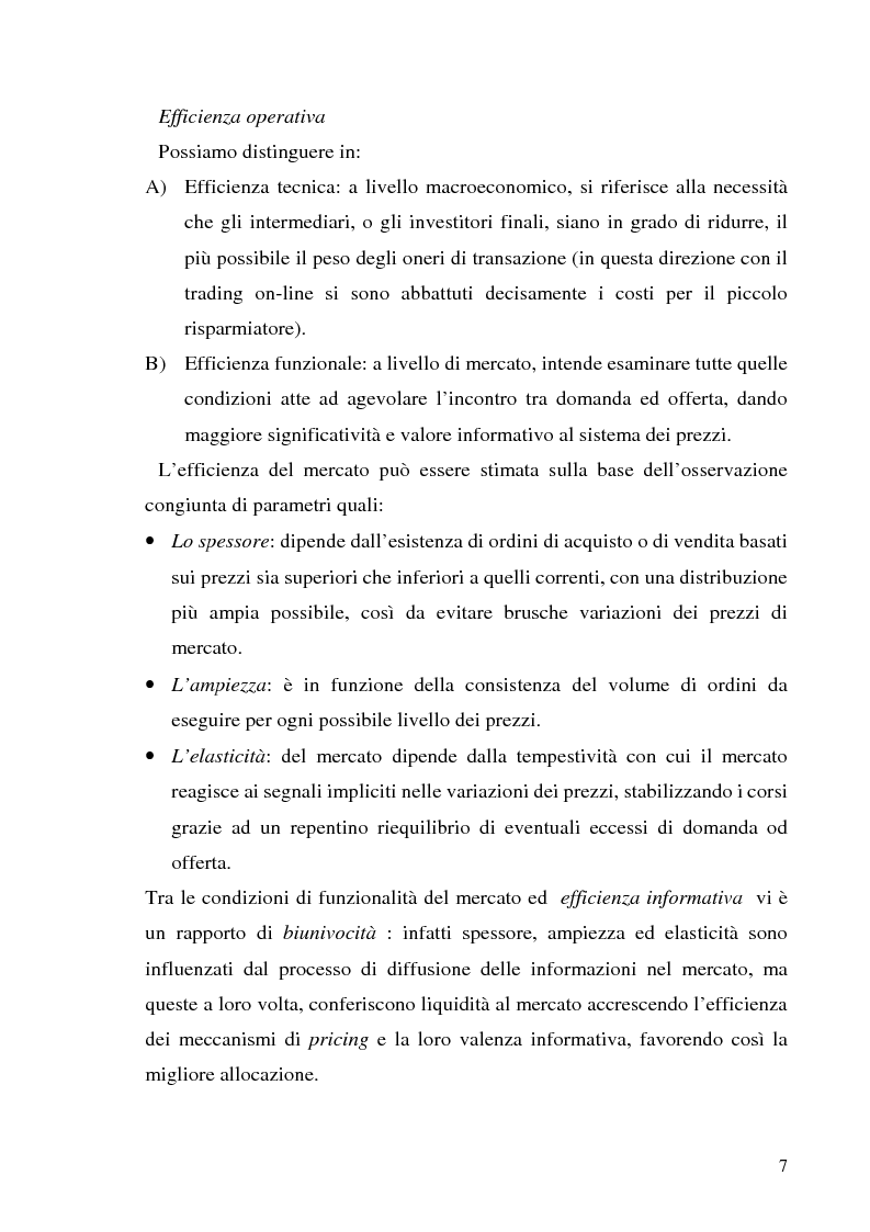Anteprima della tesi: L'informazione societaria come veicolo del valore aziendale, Pagina 4