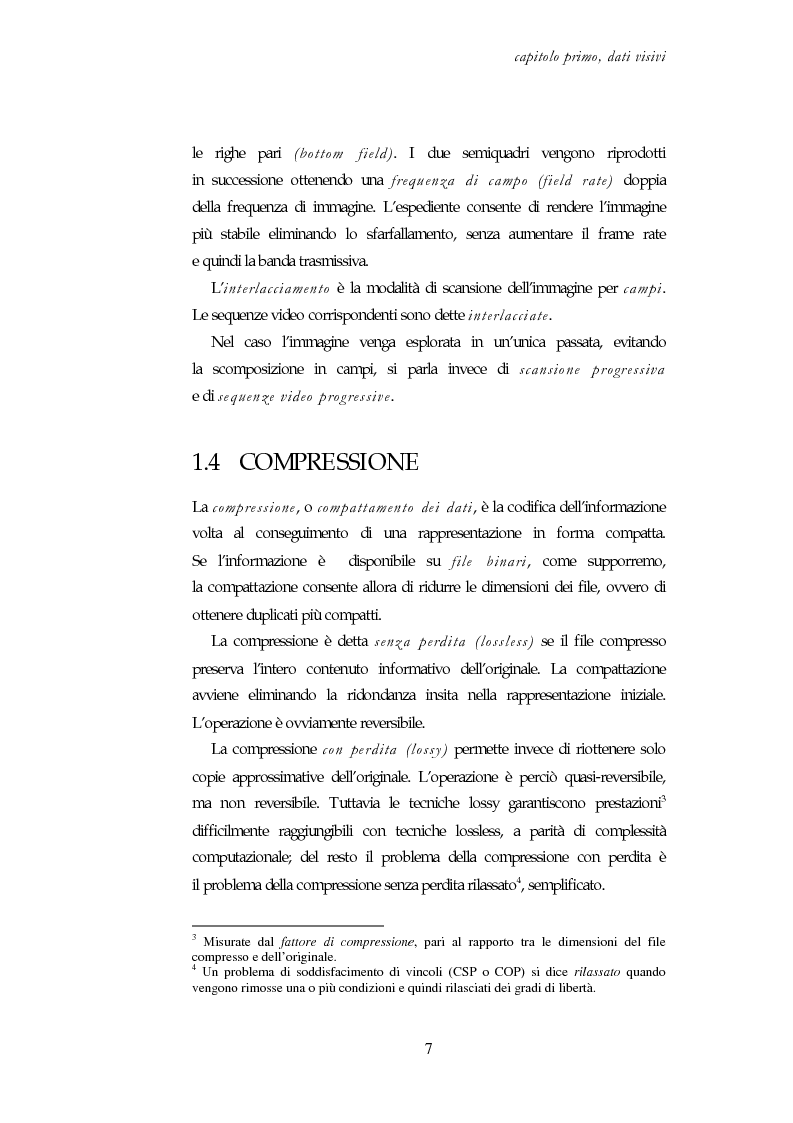 Anteprima della tesi: Codifica e decodifica di oggetti visivi nello standard MPEG-4, Pagina 7