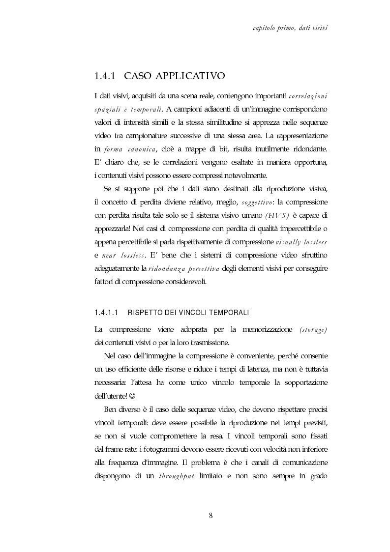 Anteprima della tesi: Codifica e decodifica di oggetti visivi nello standard MPEG-4, Pagina 8