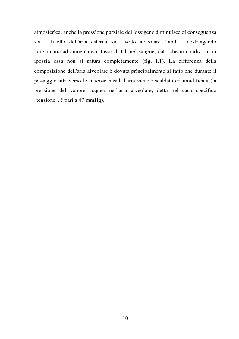 Anteprima della tesi: Il follow-up pluriennale delle caratteristiche fisiologiche in un soggetto in atletica leggera, Pagina 10