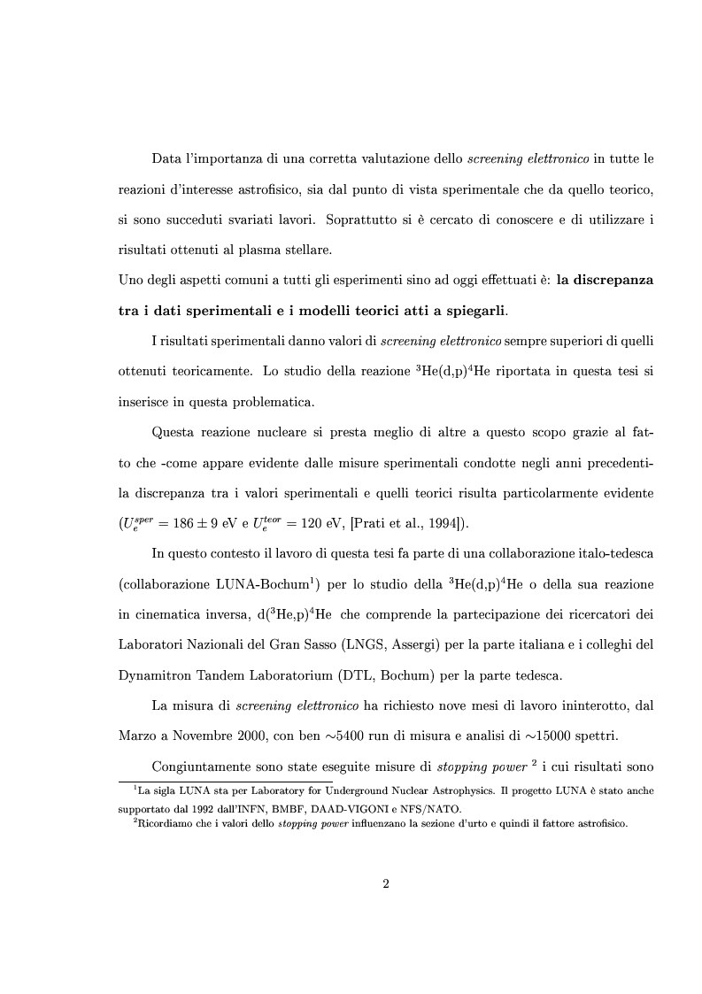 Anteprima della tesi: Studio della reazione 3He(d,p)4He, Pagina 2
