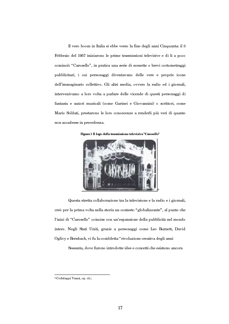 Anteprima della tesi: Nuove strategie di comunicazione nel campo pubblicitario: il caso Armando Testa, Pagina 12