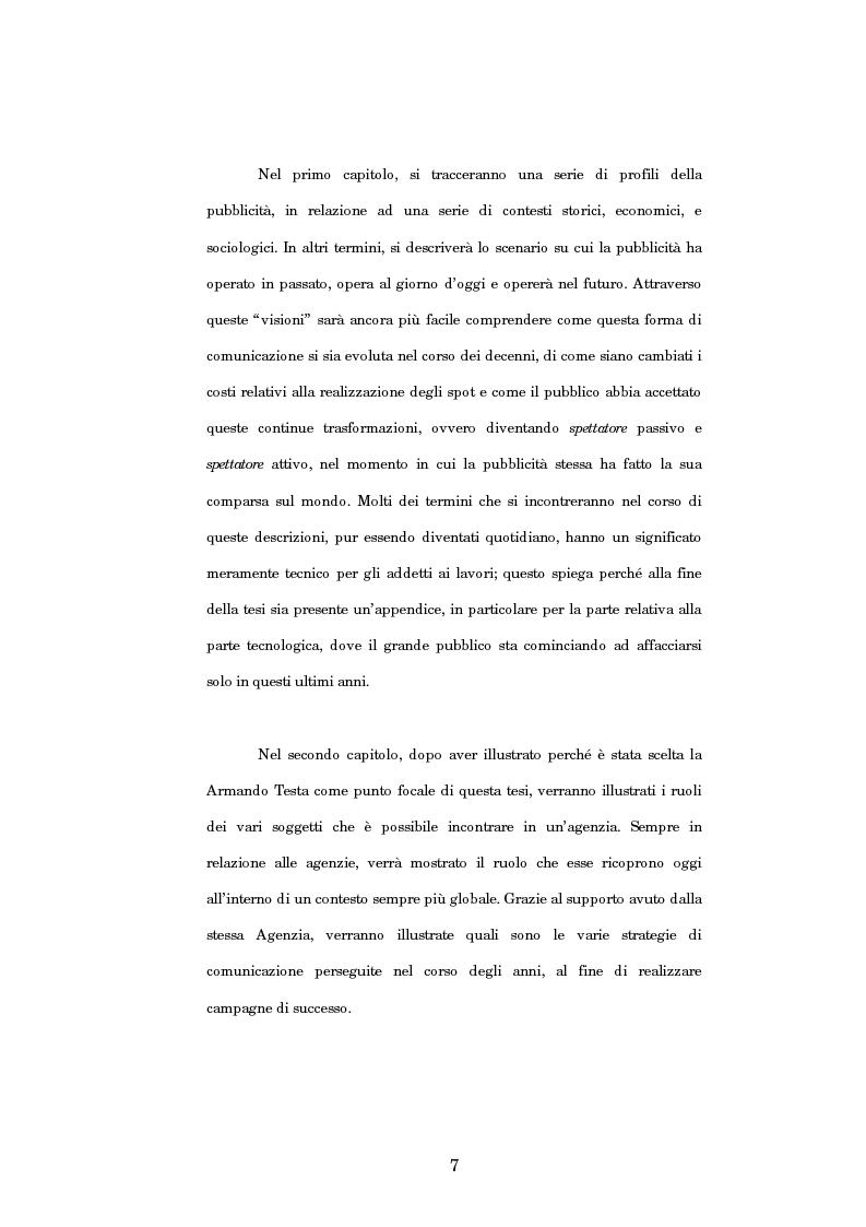 Anteprima della tesi: Nuove strategie di comunicazione nel campo pubblicitario: il caso Armando Testa, Pagina 2