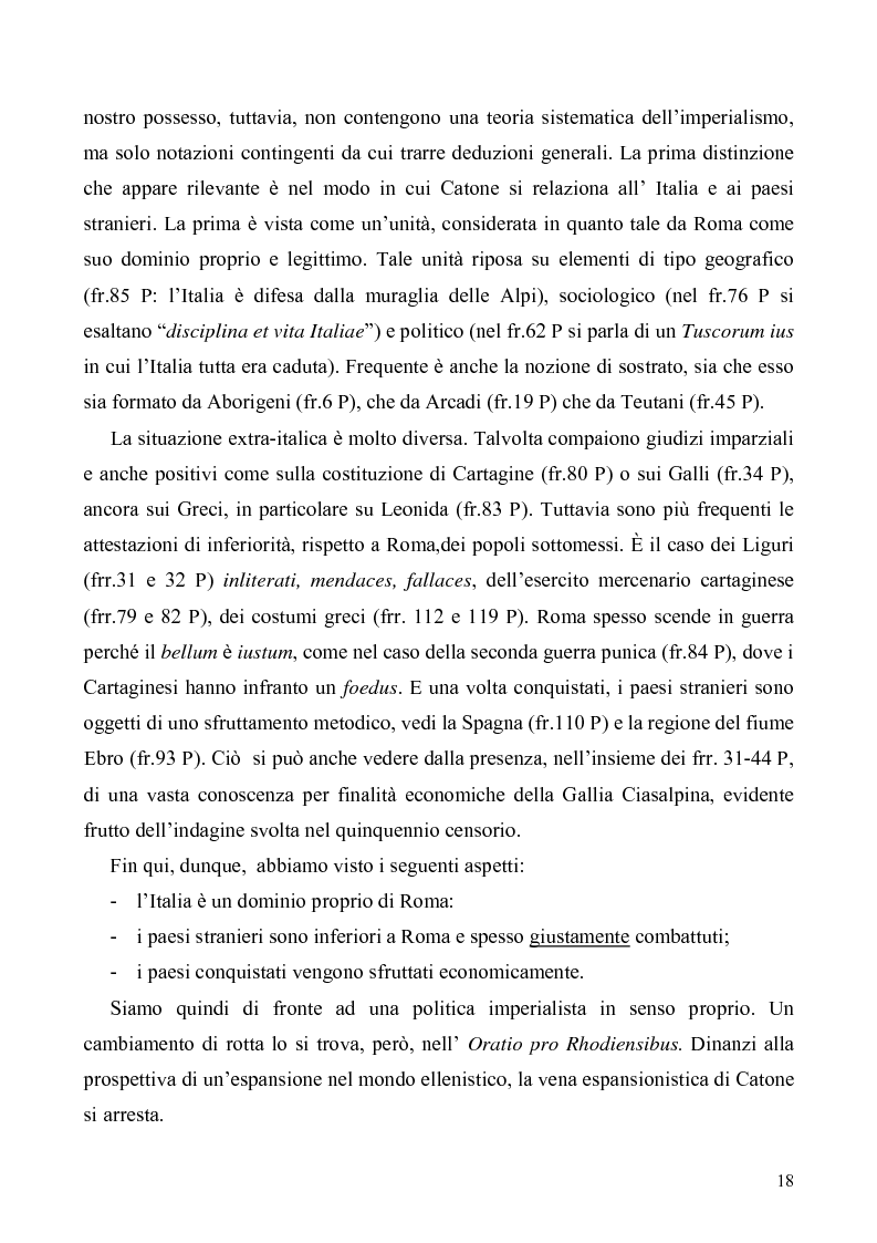 Anteprima della tesi: I libri I-IV delle Origines di Catone, Pagina 15