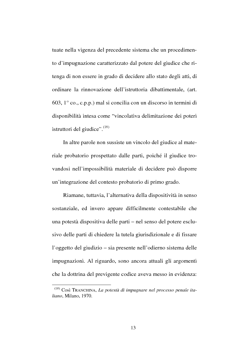 Anteprima della tesi: Il divieto di reformatio in peius nel processo penale, Pagina 13