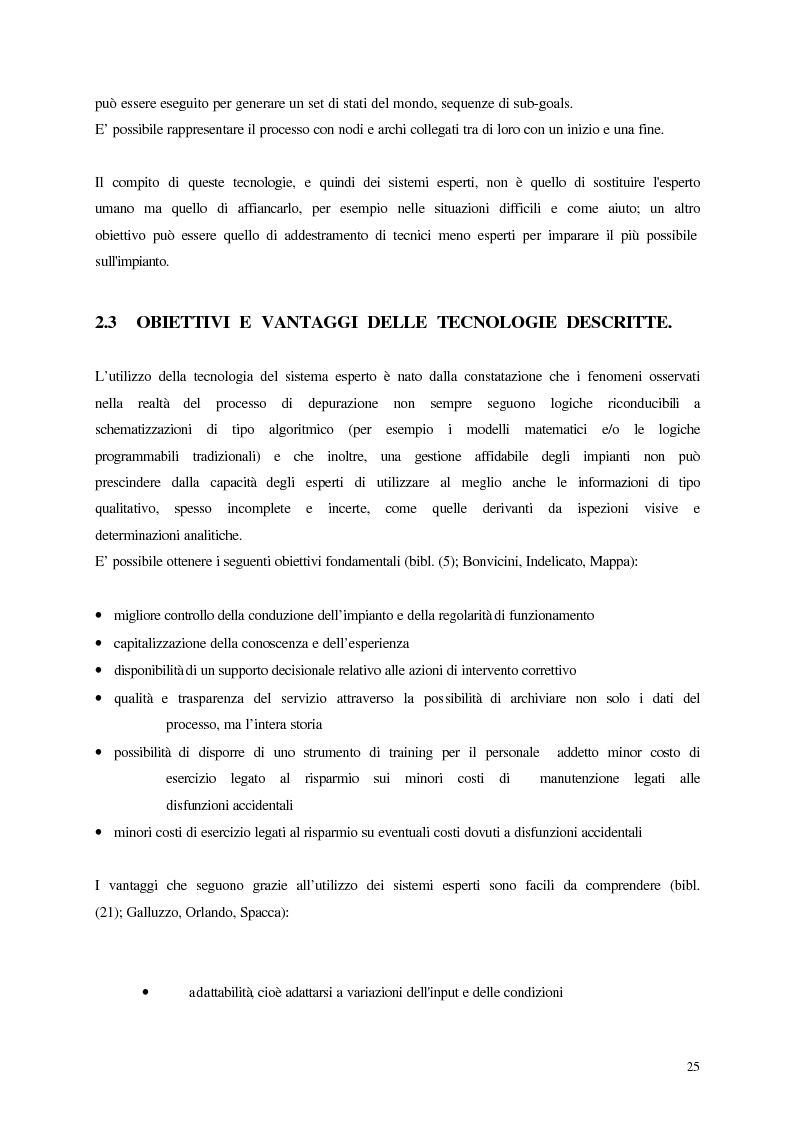 Anteprima della tesi: Analisi, aggiornamento e validazione di un sistema esperto per la gestione degli impianti di depurazione a fanghi attivi, Pagina 13