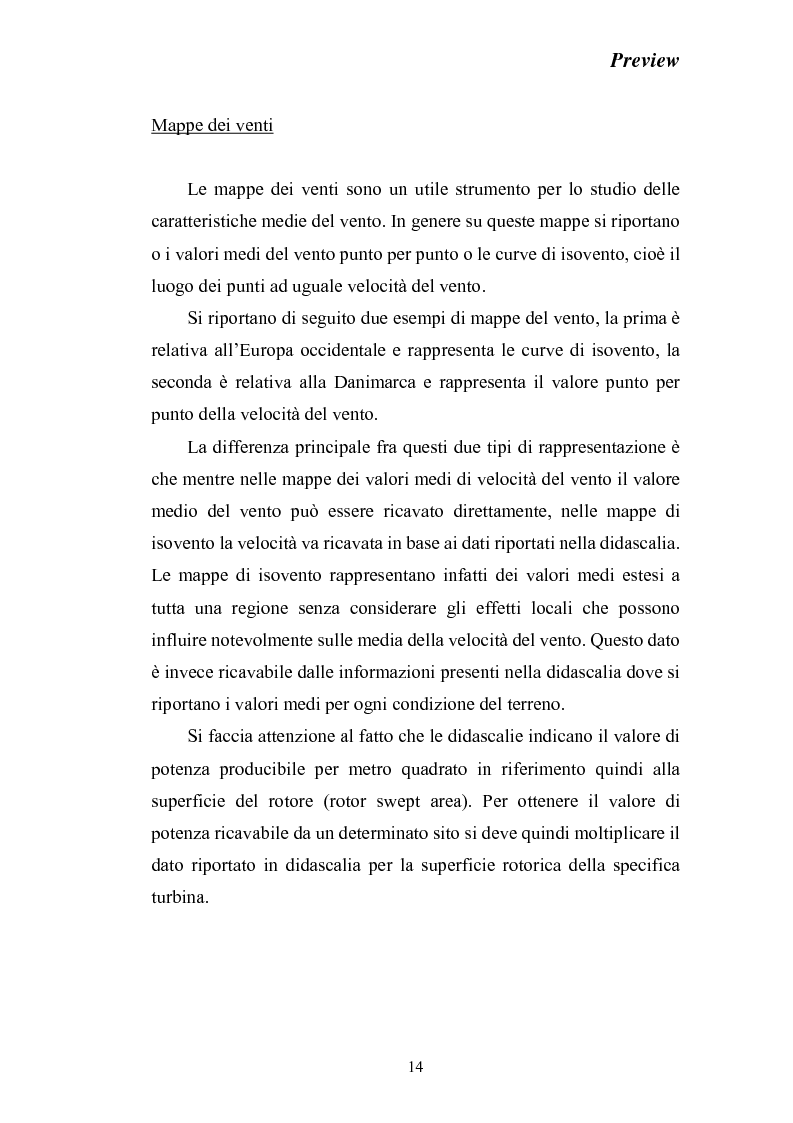 Anteprima della tesi: Stato dell'arte della produzione di energia elettrica da fonte eolica, Pagina 14