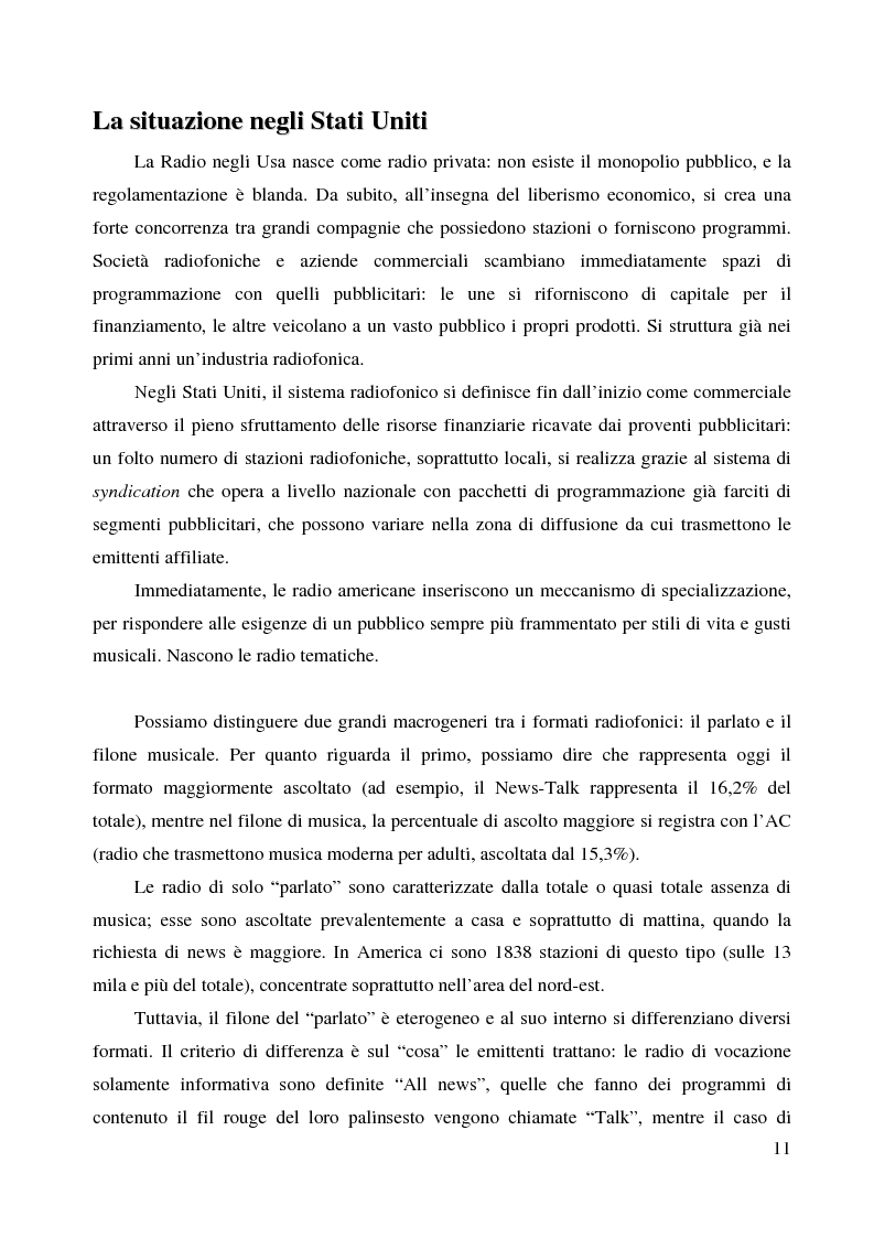 Anteprima della tesi: La radio di informazione. Il caso Radio 24, Pagina 5