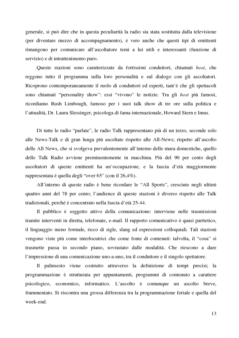 Anteprima della tesi: La radio di informazione. Il caso Radio 24, Pagina 7