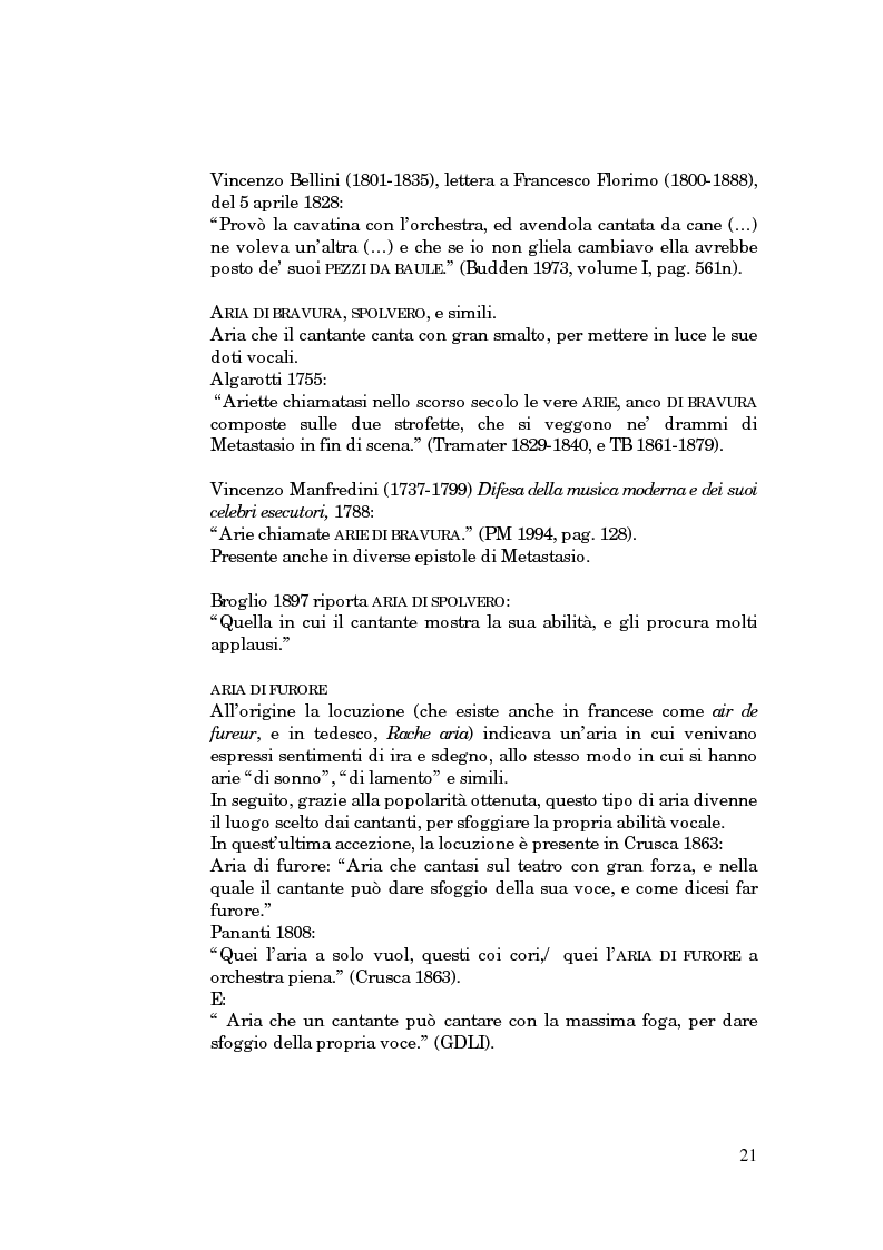 Anteprima della tesi: Lessico operistico, Pagina 10