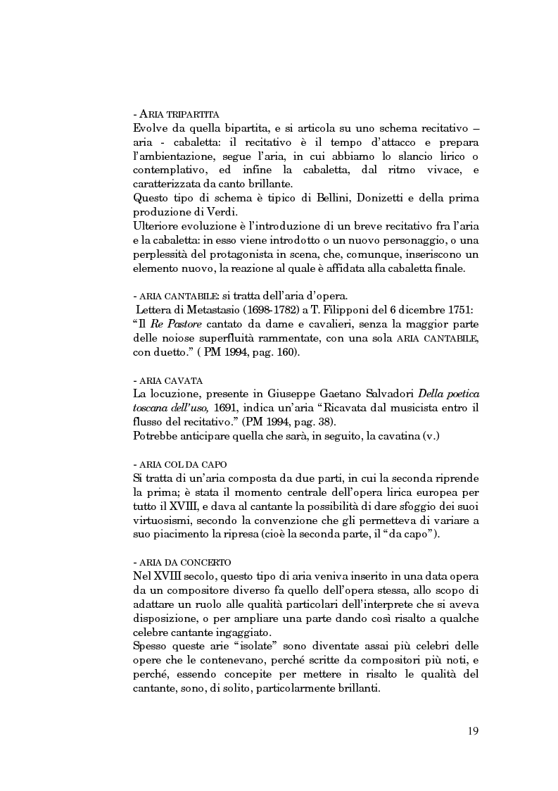 Anteprima della tesi: Lessico operistico, Pagina 8