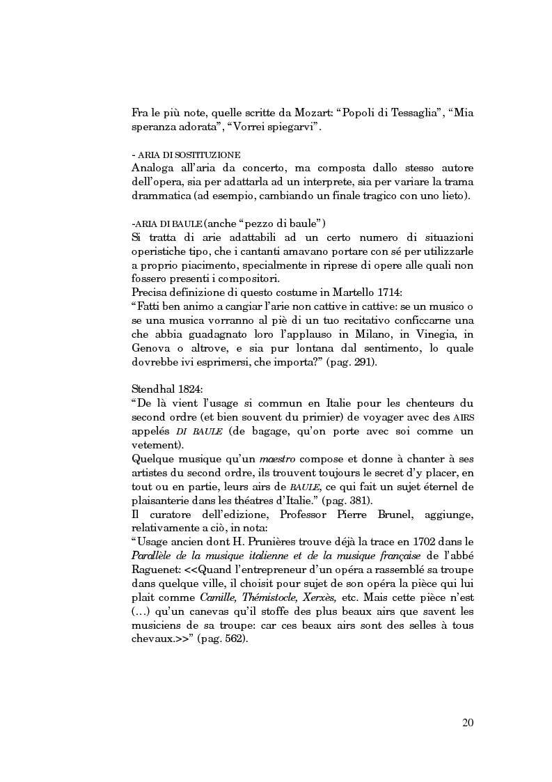 Anteprima della tesi: Lessico operistico, Pagina 9