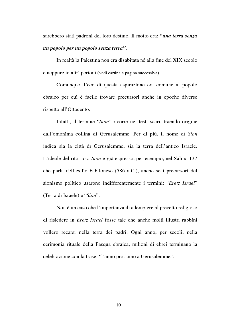 Anteprima della tesi: L'identità palestinese - La genesi di una coscienza nazionale, Pagina 11