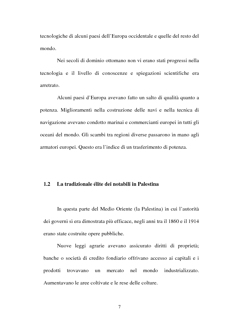 Anteprima della tesi: L'identità palestinese - La genesi di una coscienza nazionale, Pagina 7