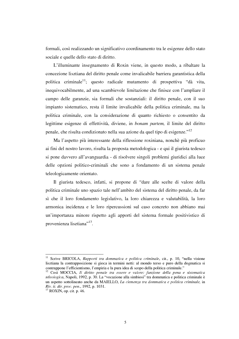 Anteprima della tesi: Istituti clemenziali in diritto penale: profili di legittimità costituzionale e di politica criminale, Pagina 10