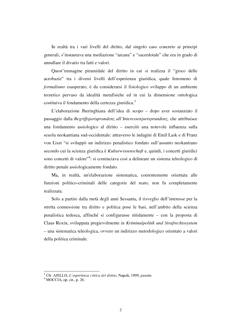 Anteprima della tesi: Istituti clemenziali in diritto penale: profili di legittimità costituzionale e di politica criminale, Pagina 7