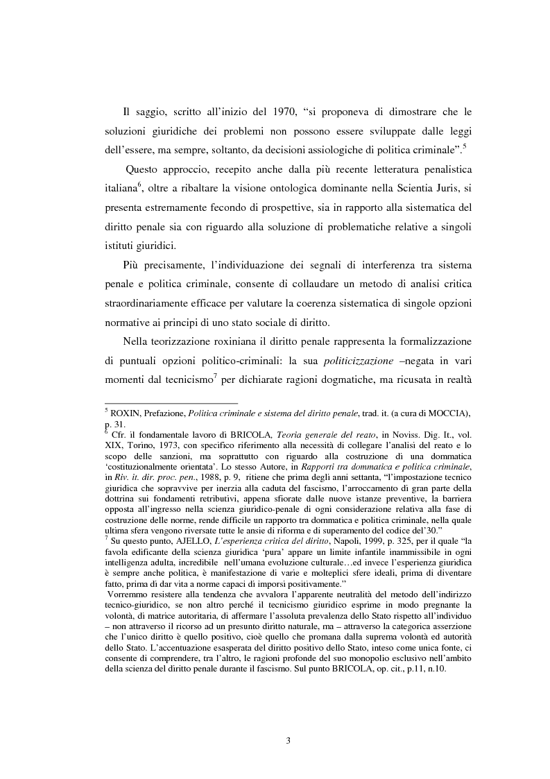 Anteprima della tesi: Istituti clemenziali in diritto penale: profili di legittimità costituzionale e di politica criminale, Pagina 8