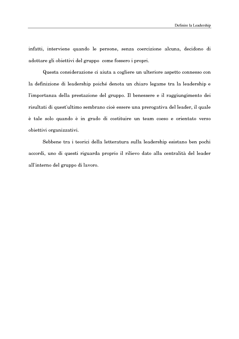 Anteprima della tesi: Il ruolo del capo intermedio oggi, Pagina 8