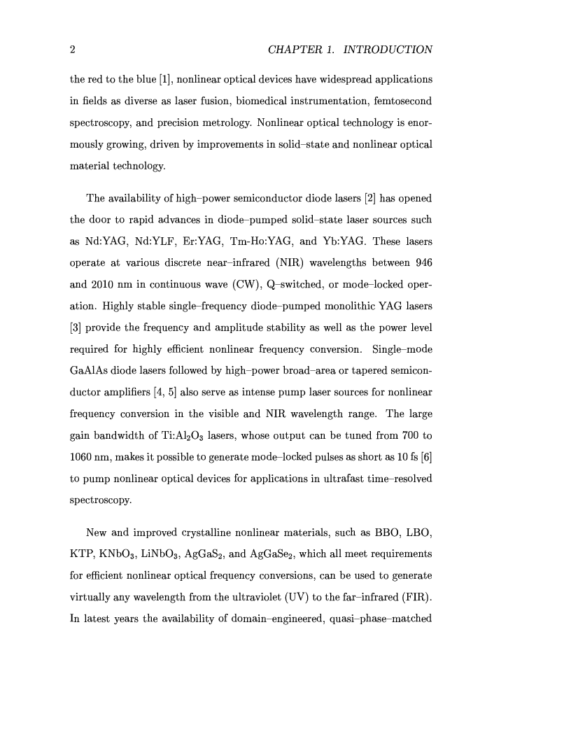 Anteprima della tesi: A tunable and narrow-linewidth difference frequency spectrometer around 4.25 micron for CO2 high-resolution spectroscopy, Pagina 2