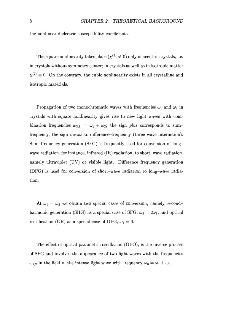 Anteprima della tesi: A tunable and narrow-linewidth difference frequency spectrometer around 4.25 micron for CO2 high-resolution spectroscopy, Pagina 7