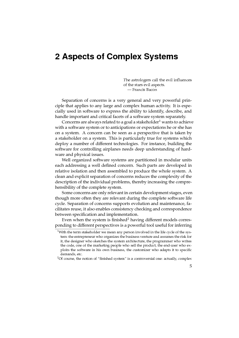 Anteprima della tesi: Towards Software Components for Non Functional Aspects, Pagina 5
