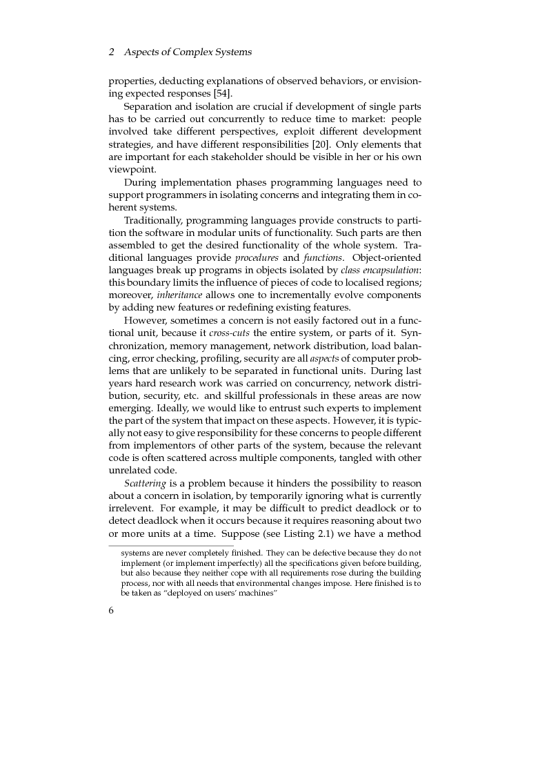 Anteprima della tesi: Towards Software Components for Non Functional Aspects, Pagina 6