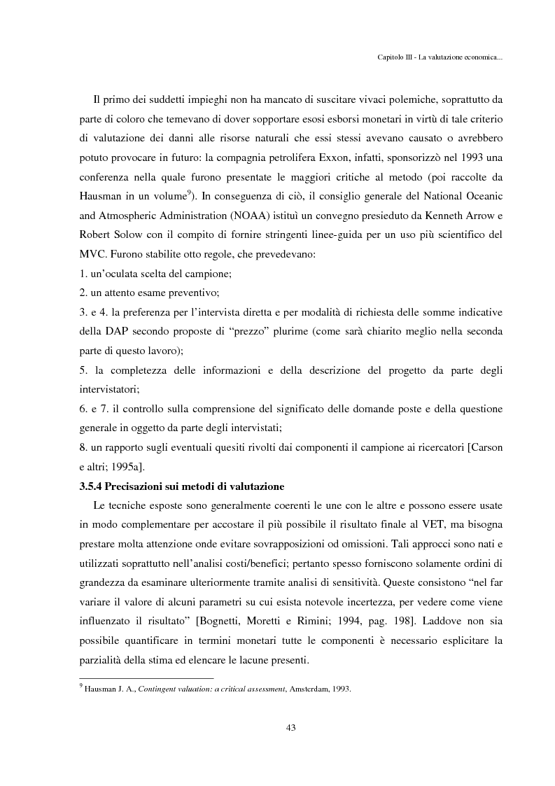 Anteprima della tesi: Il caso Exxon Valdez e il danno ambientale: valutazione economica, prevenzione e rimedi, Pagina 14
