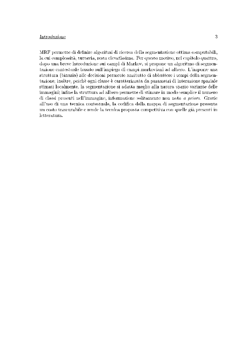 Anteprima della tesi: Compressione di immagini multispettrali, Pagina 3