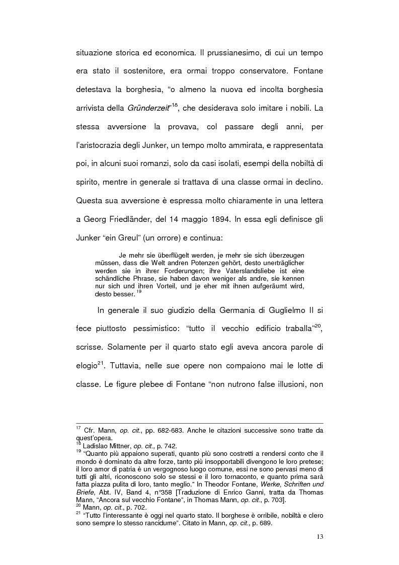 Anteprima della tesi: Letteratura e cinema in Germania. Effi Briest di Theodor Fontane e le sue trasposizioni cinematografiche, Pagina 11