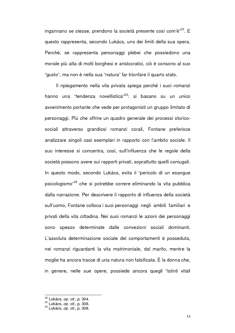 Anteprima della tesi: Letteratura e cinema in Germania. Effi Briest di Theodor Fontane e le sue trasposizioni cinematografiche, Pagina 12