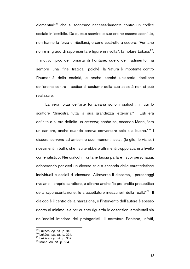 Anteprima della tesi: Letteratura e cinema in Germania. Effi Briest di Theodor Fontane e le sue trasposizioni cinematografiche, Pagina 13