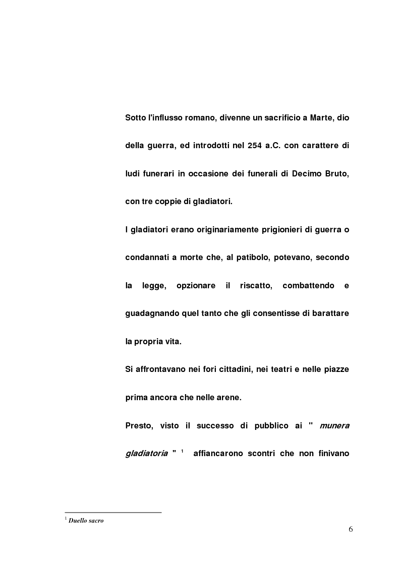 Anteprima della tesi: I gladiatori, Pagina 4