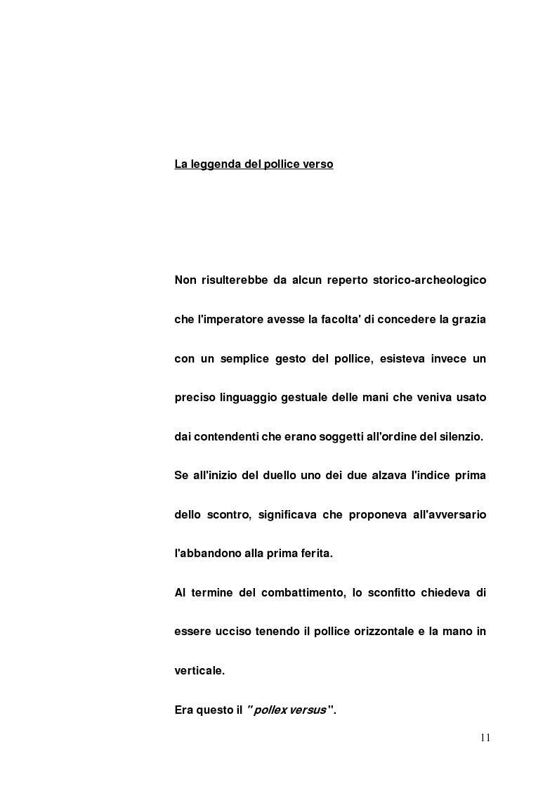 Anteprima della tesi: I gladiatori, Pagina 9
