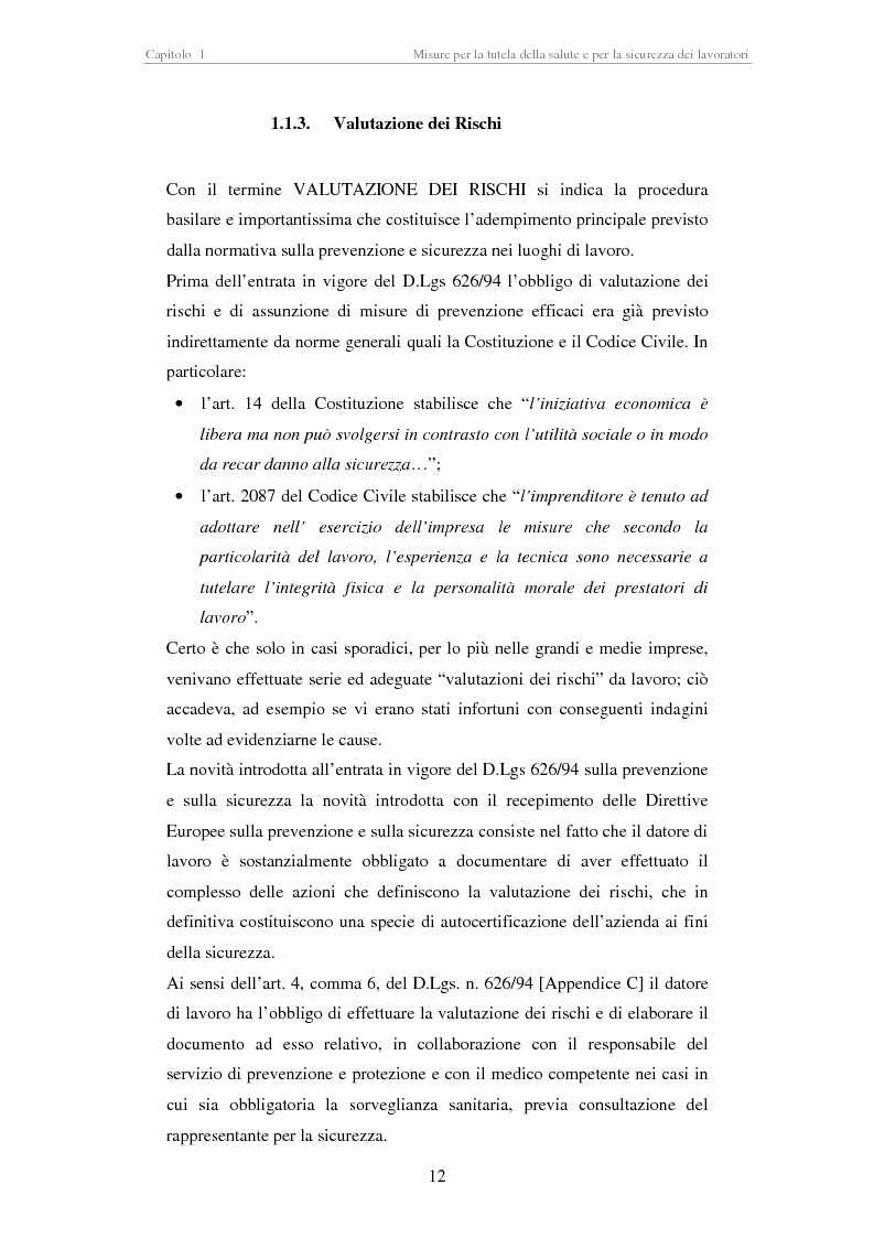 Anteprima della tesi: Stesura di procedure di lavoro per i laboratori di didattica e ricerca scientifica, Pagina 12