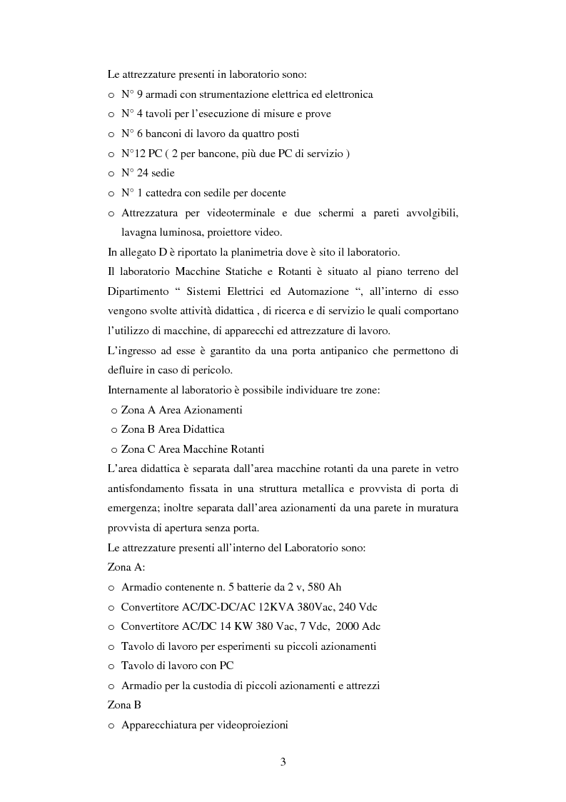 Anteprima della tesi: Stesura di procedure di lavoro per i laboratori di didattica e ricerca scientifica, Pagina 3