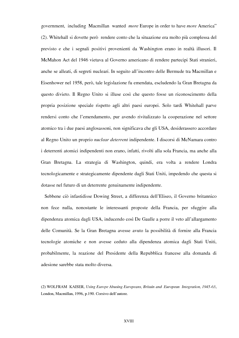 Anteprima della tesi: Una scelta contrastata. L'adesione del Regno Unito alla Comunità europea (1945-1963), Pagina 12