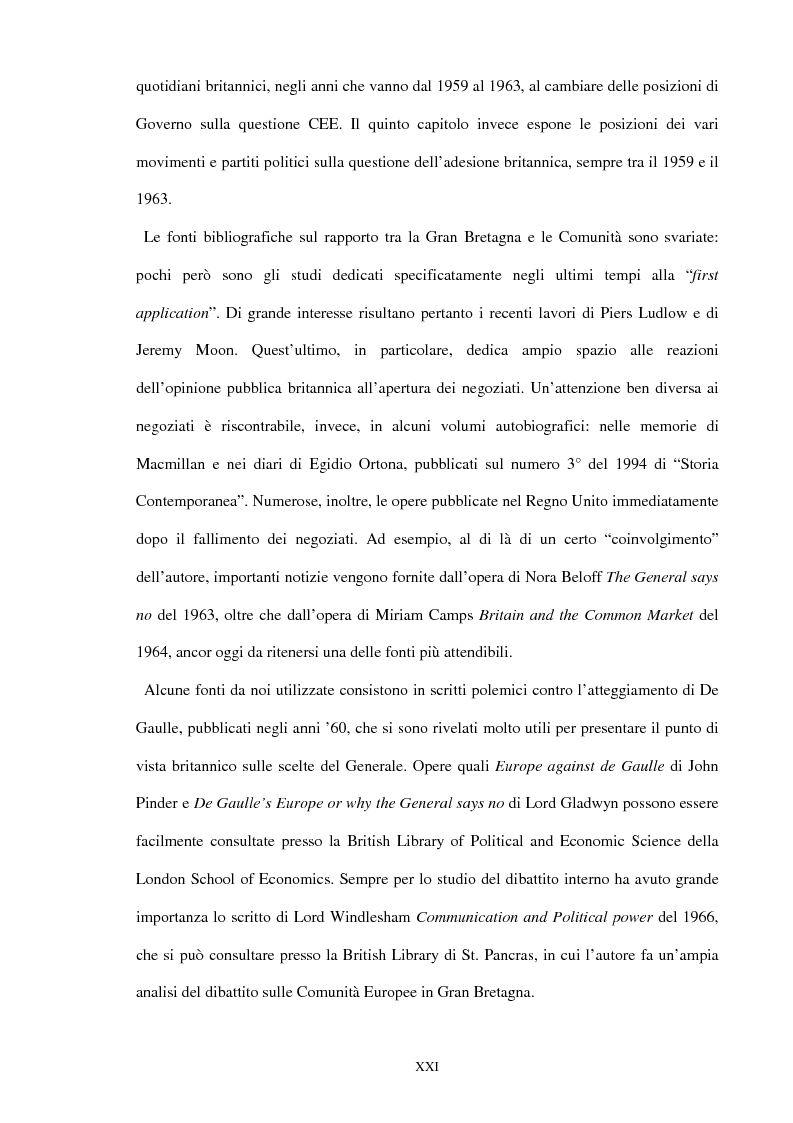 Anteprima della tesi: Una scelta contrastata. L'adesione del Regno Unito alla Comunità europea (1945-1963), Pagina 15