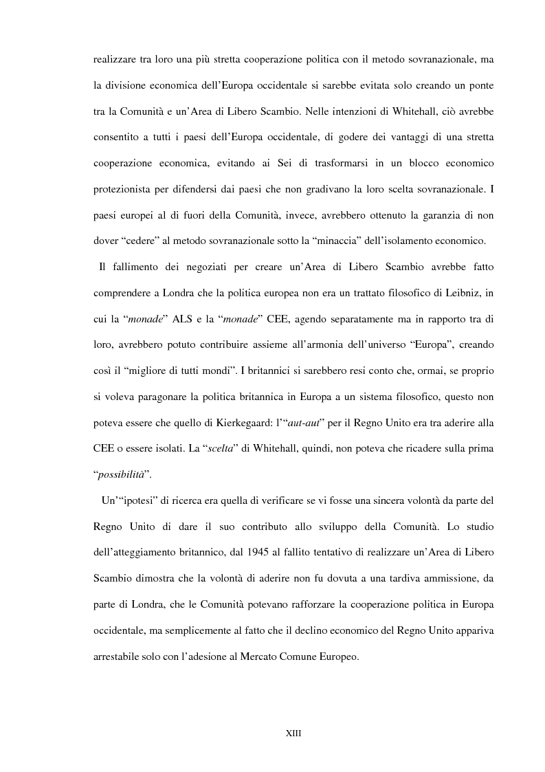 Anteprima della tesi: Una scelta contrastata. L'adesione del Regno Unito alla Comunità europea (1945-1963), Pagina 7