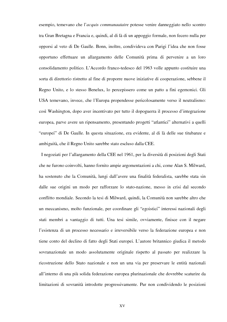 Anteprima della tesi: Una scelta contrastata. L'adesione del Regno Unito alla Comunità europea (1945-1963), Pagina 9