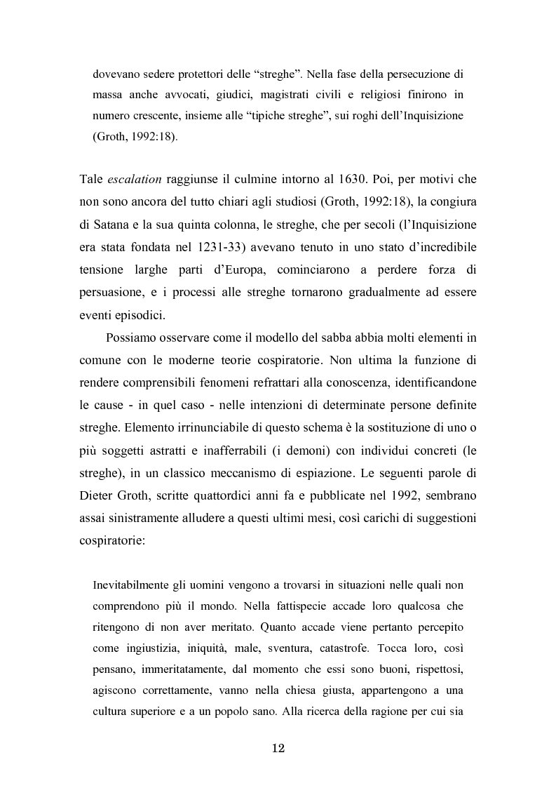 Anteprima della tesi: Complotto, congiura, cospirazione. L'uso politico delle teorie cospiratorie nei quotidiani italiani, Pagina 5