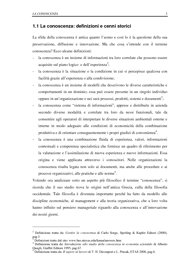 Anteprima della tesi: La selezione e la formazione on-line come supporto alla gestione del capitale intellettuale, Pagina 8