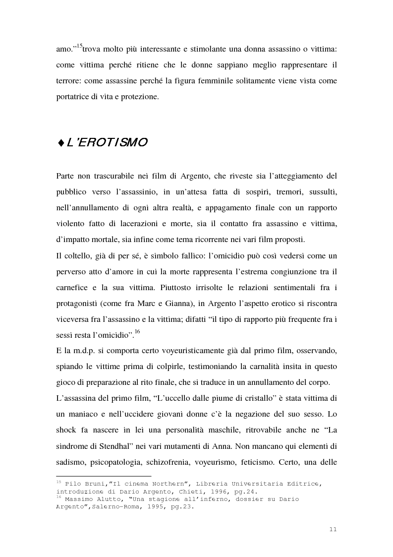 Anteprima della tesi: I film di Dario Argento, Pagina 13