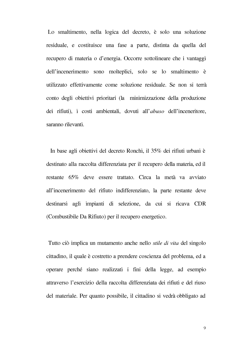 Anteprima della tesi: La disciplina giuridica della gestione dei rifiuti, Pagina 4
