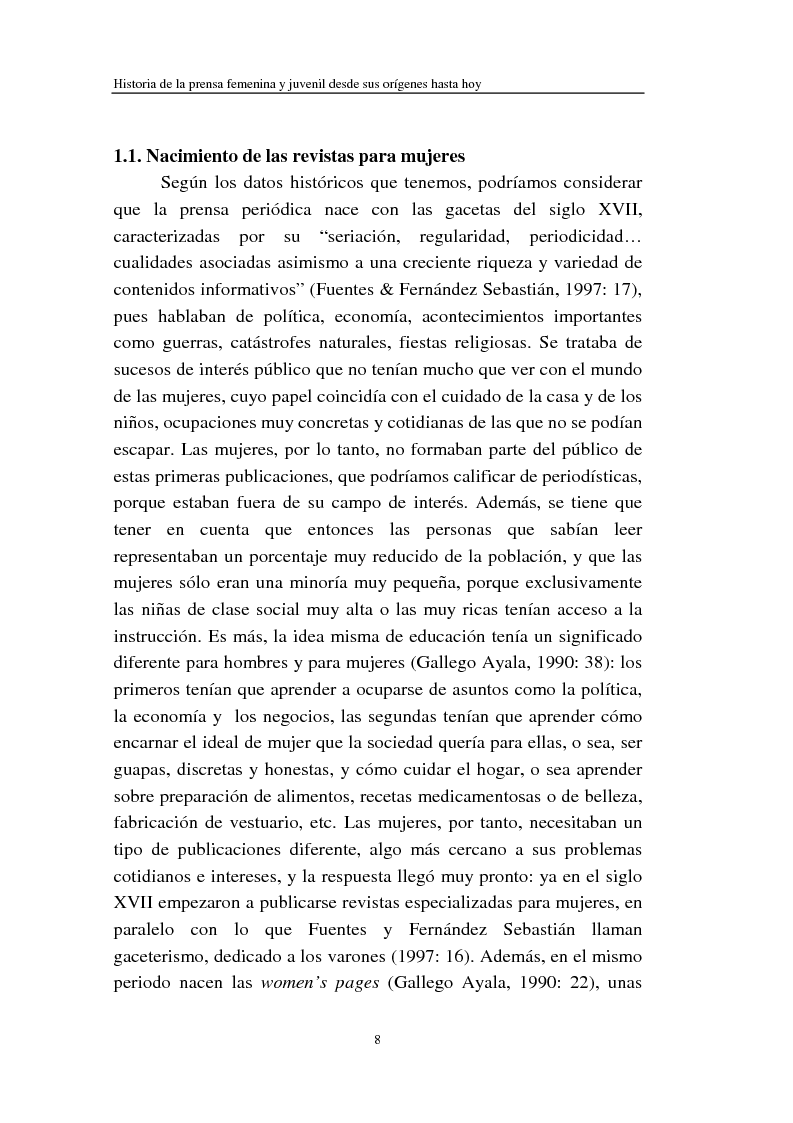 Anteprima della tesi: Cómo se habla de sexo en las revistas españolas para adolescentes, Pagina 6
