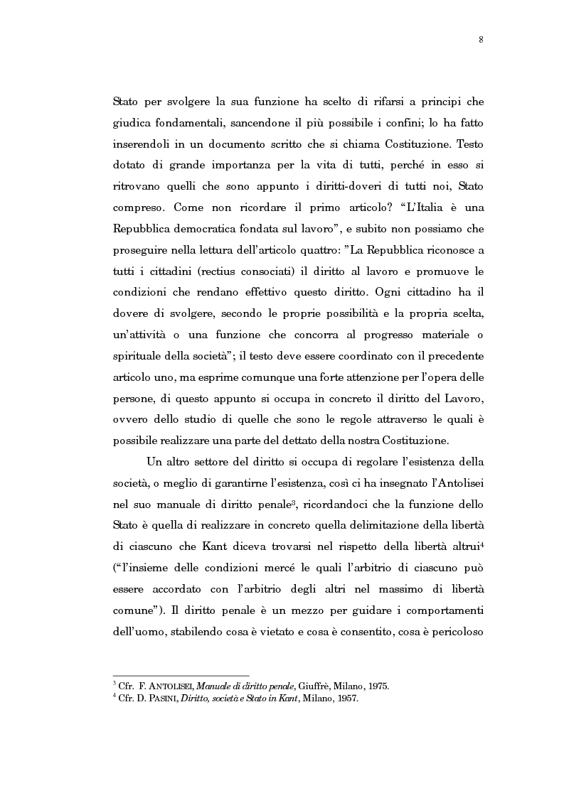 Anteprima della tesi: Il trasferimento di azienda, Pagina 4