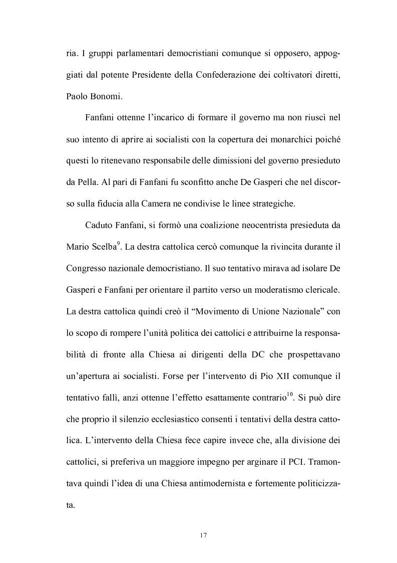 Anteprima della tesi: La politica interna del centrosinistra, Pagina 15