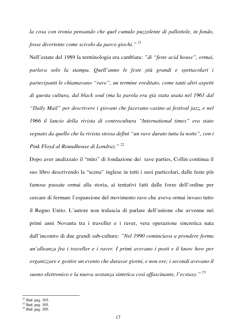 Anteprima della tesi: Technolized. Rave parties e comunità virtuali, Pagina 14