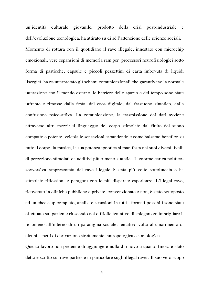 Anteprima della tesi: Technolized. Rave parties e comunità virtuali, Pagina 2