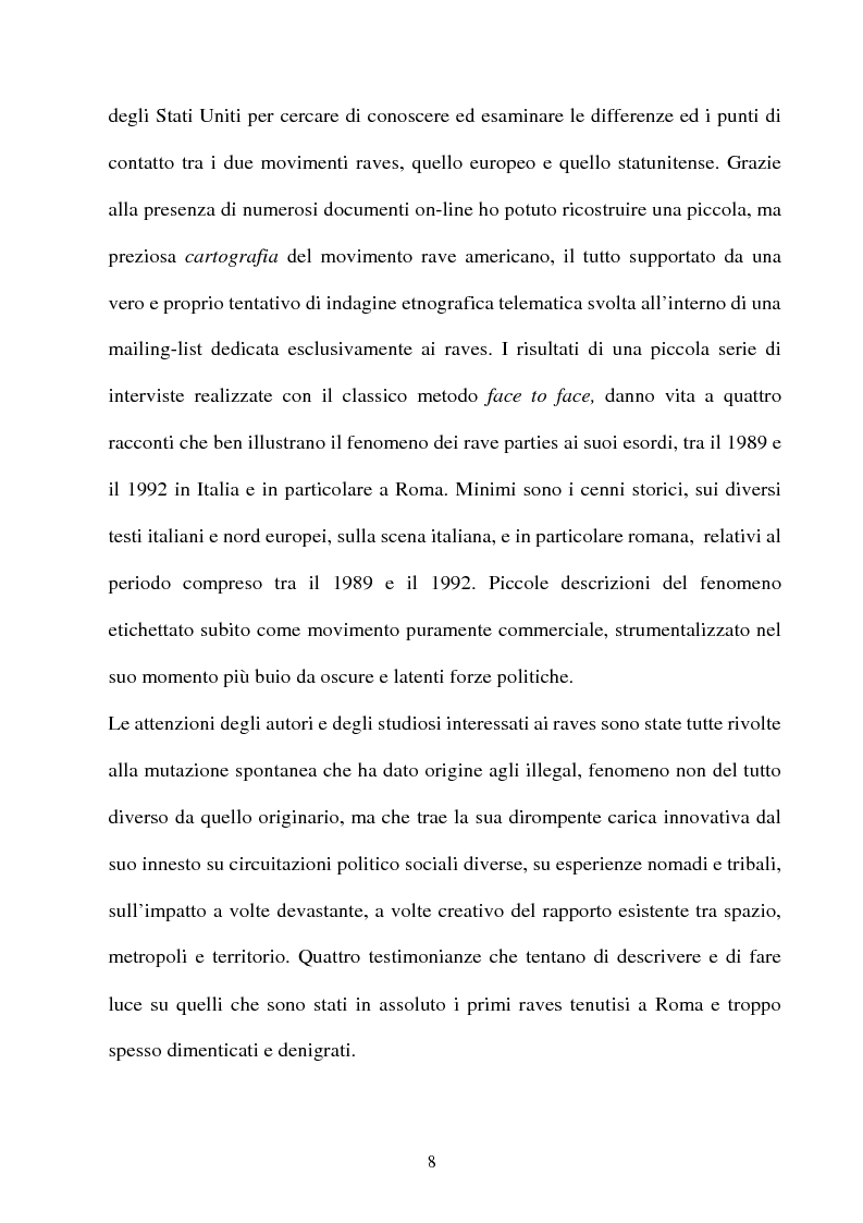 Anteprima della tesi: Technolized. Rave parties e comunità virtuali, Pagina 5